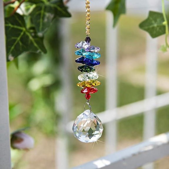 H&D Kristallball Prisma Regenbogen-Suncatcher