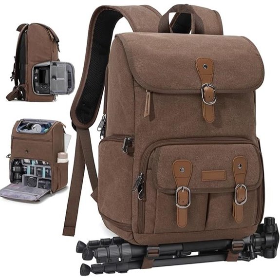 RAINSMORE DSLR-Kamera-Rucksack für Fotografen