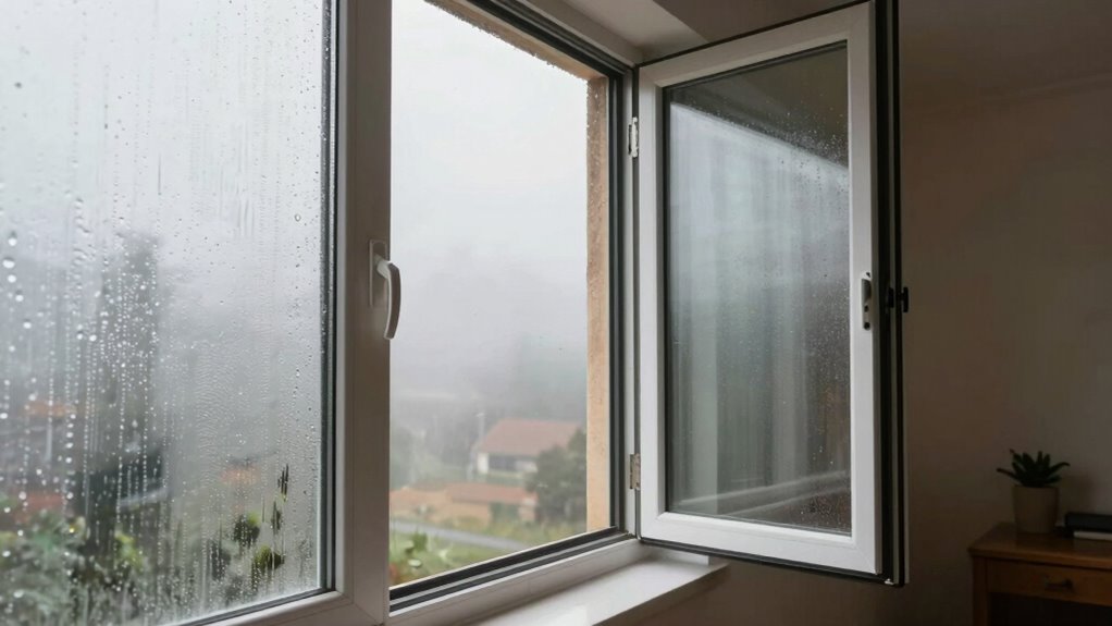 Schnelle Belüftung erhöht Feuchtigkeit