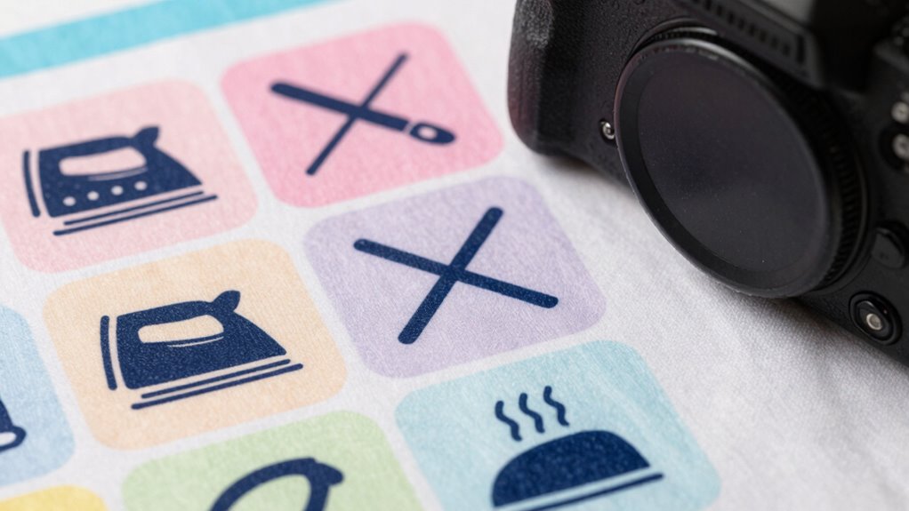 read ironing symbols carefully