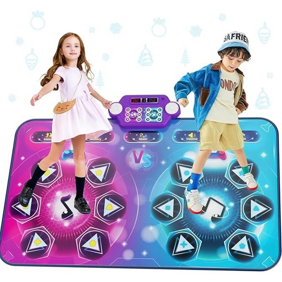 Wiederaufladbares Kindertanzmatte mit 3 Spielmodi