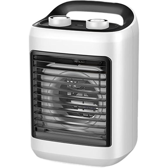 Wiederaufladbarer Luftkühlventilator mit Wasserbehälter