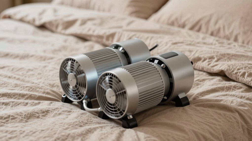 reduce bed cooling noise