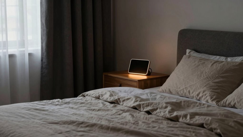 Reduziere blaues Licht