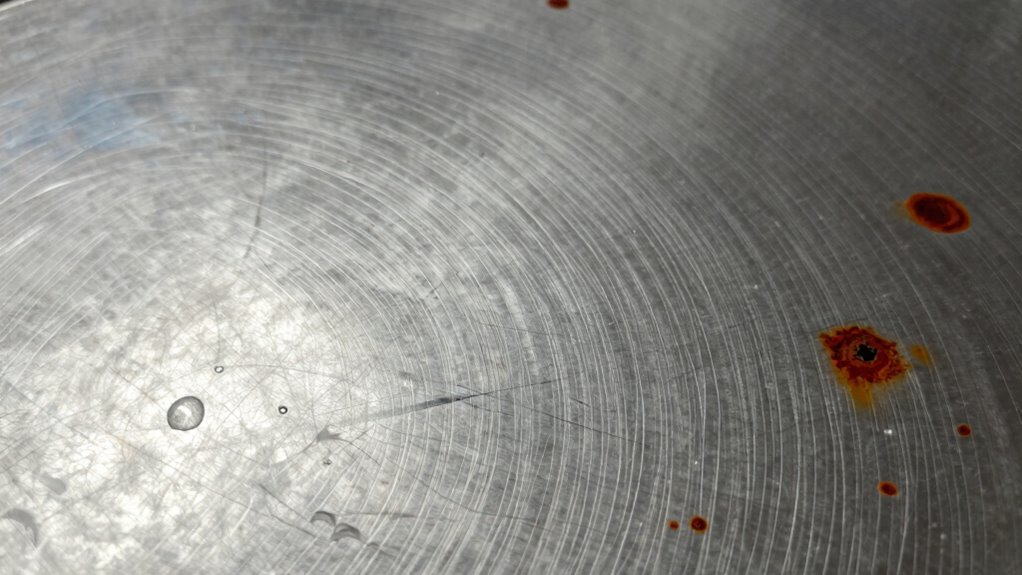 regular cleaning prevents rust