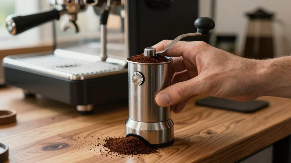 regularly calibrate grinder