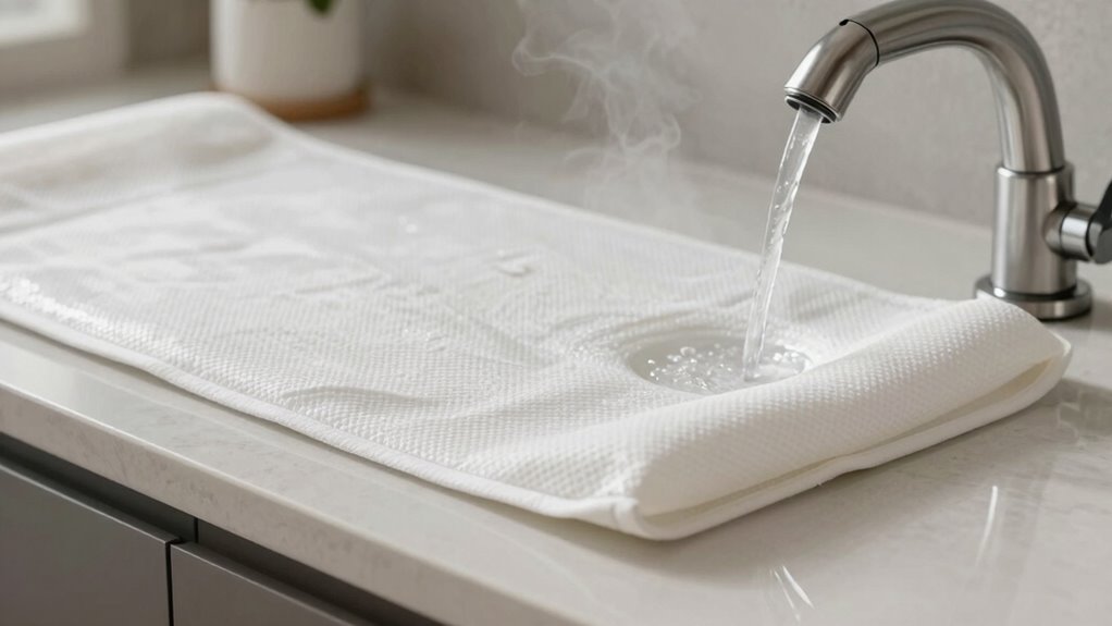 removeiere Bettwäsche-Check-Labels