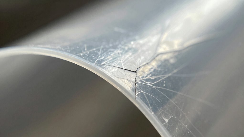 Wiederholter Stress schwächt Kunststoffe