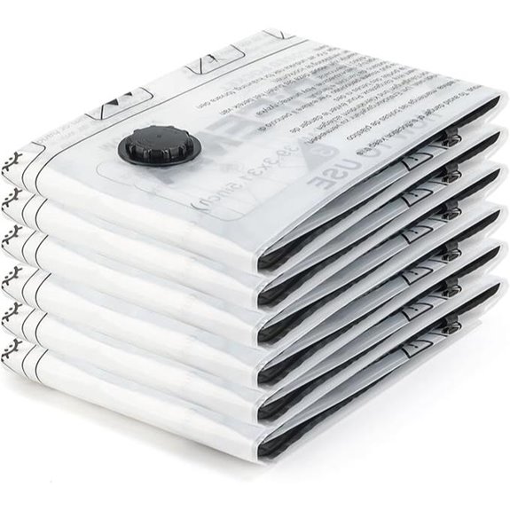 GRIFEMA GH83-4 Wiederverwendbare Vakuumbeutel Packung zu 6