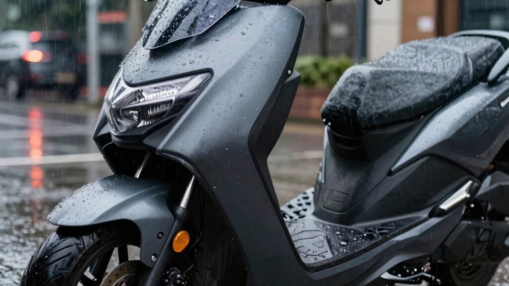 riding in rain safely