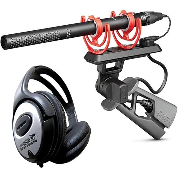 Rode NTG-5 KIT Broadcast Richtmikrofonsatz + Keepdrum Kopfhörer