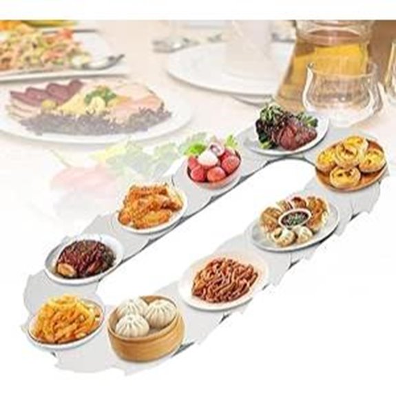 Drehbarer Teller für Esstische 360° einstellbar