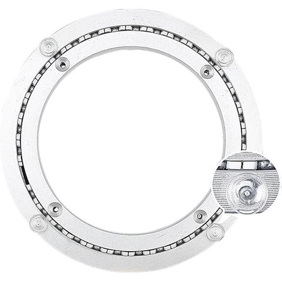 Drehbares Metall-Tischplattenlager zum Aufbewahren und Ausstellen