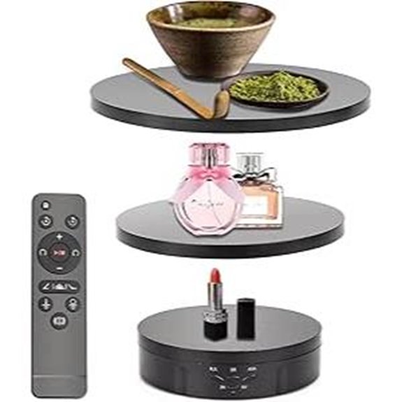 Leadleds 3-in-1 drehbarer Turntable mit Fernbedienung