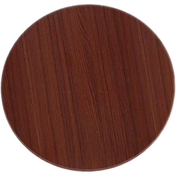 Drehbarer Holztisch-Drehteller mit leisem Sockel