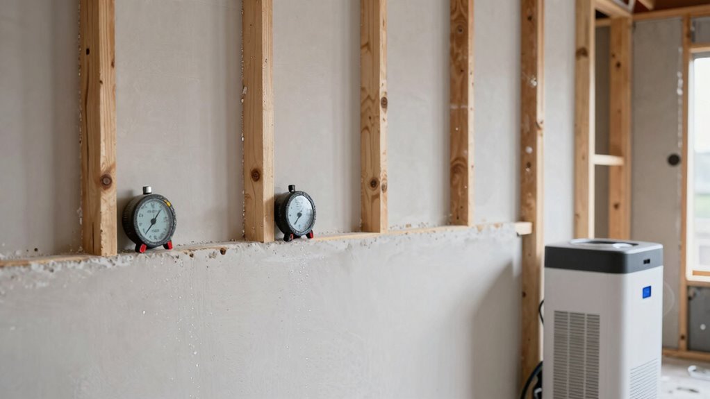 Lauf den Entfeuchter, bis er trocken ist