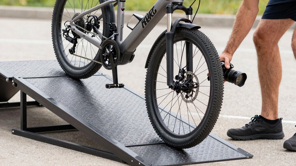 safe easy e bike loading