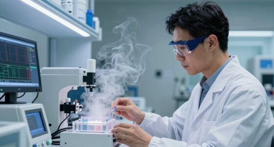 sichere Abgasausstoßprüfung