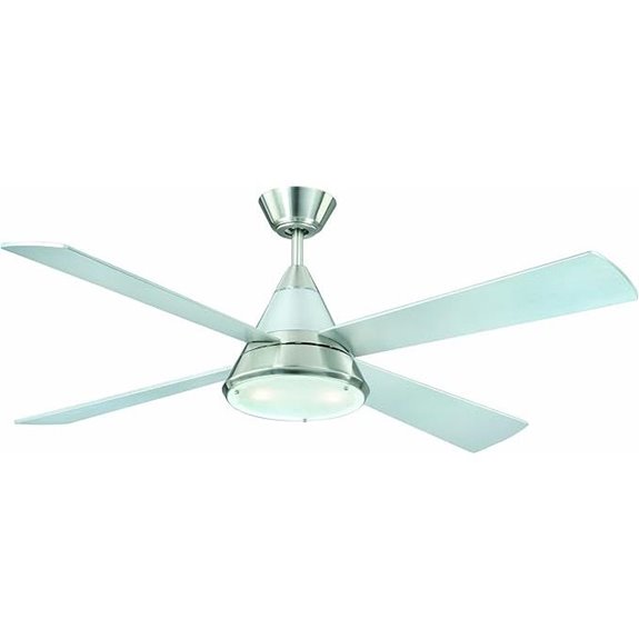 Cosmos Satin Nickel 52” Deckenventilator mit Licht