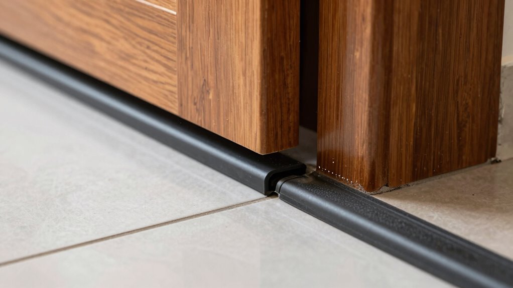 Dichtning und Fußboden-Schallschutz