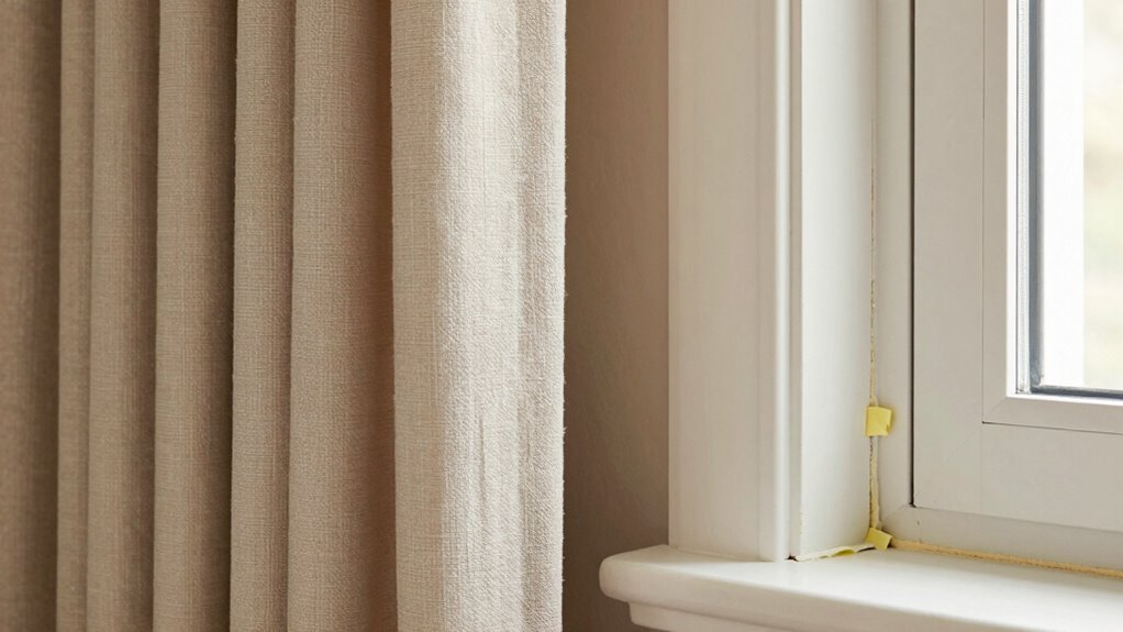 seal gaps for noise reduction