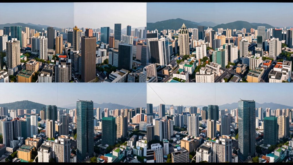 Nahtlose Panoramabild-Stitching