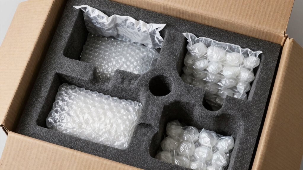 secure fragile items properly