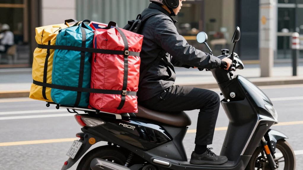 secure load with proper fastening