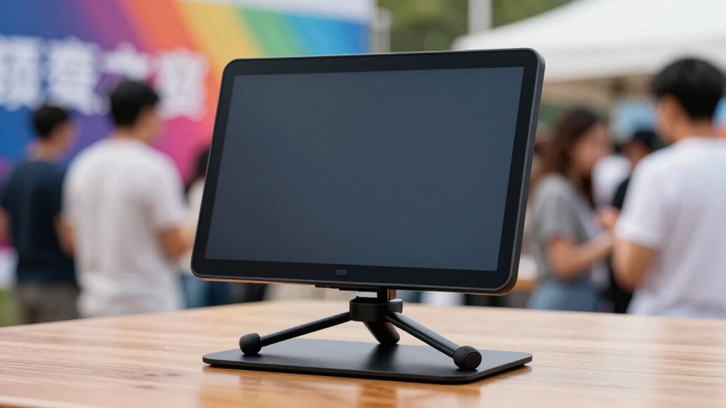 secure stable display setup