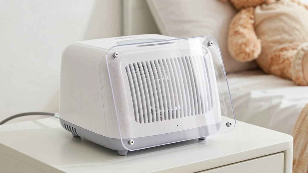 Sichere Beatmungsgerätplatzierung und Sicherheit