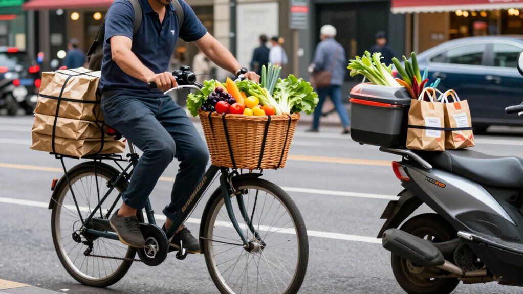 securely load groceries safely