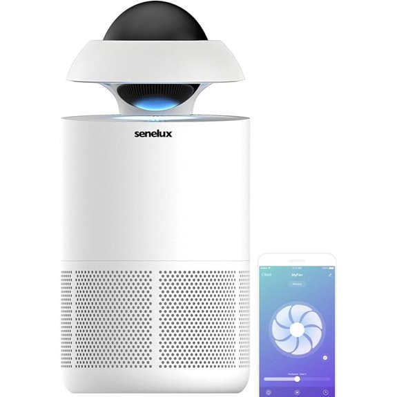 Senelux Luftreiniger mit HEPA- und Kohlefilter Timer