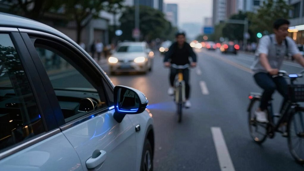 sensor blind spots cause hazards