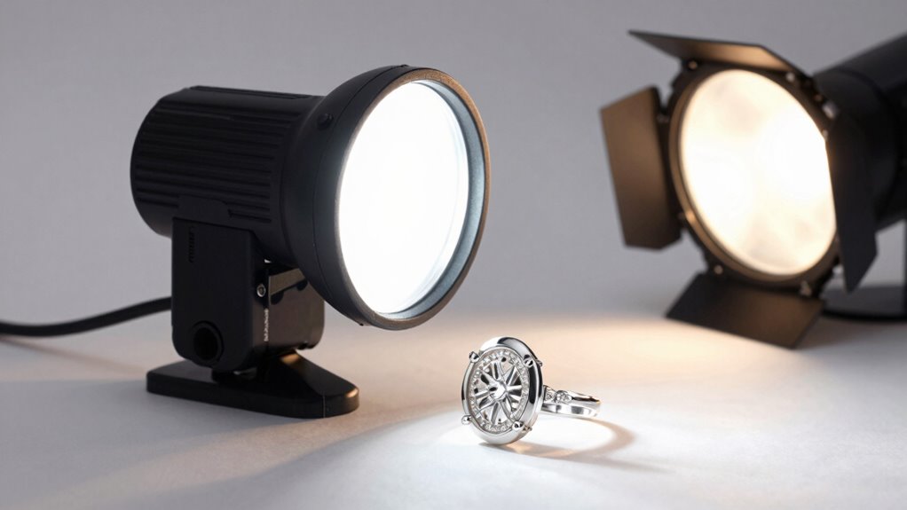 sharp consistent controlled lighting