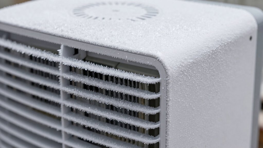 signs of frost formation