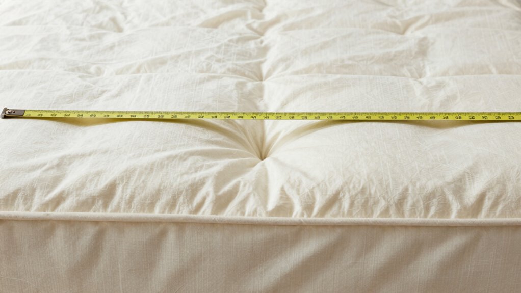 signs of mattress sagging