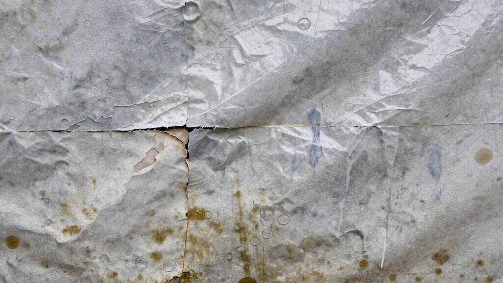 Anzeichen von Wasserschadensversagen