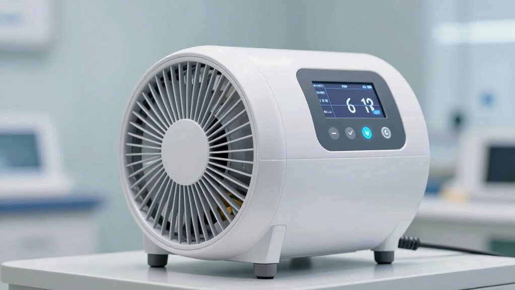 leises natürliches Atmen