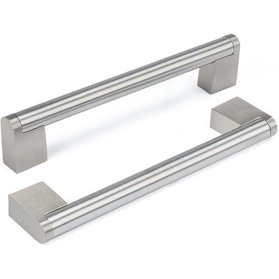 Goldenwarm 15er-Pack Silberne Schrankenschubladen-Griffe