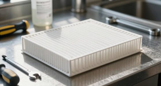 einfacher Filterwartungsplan