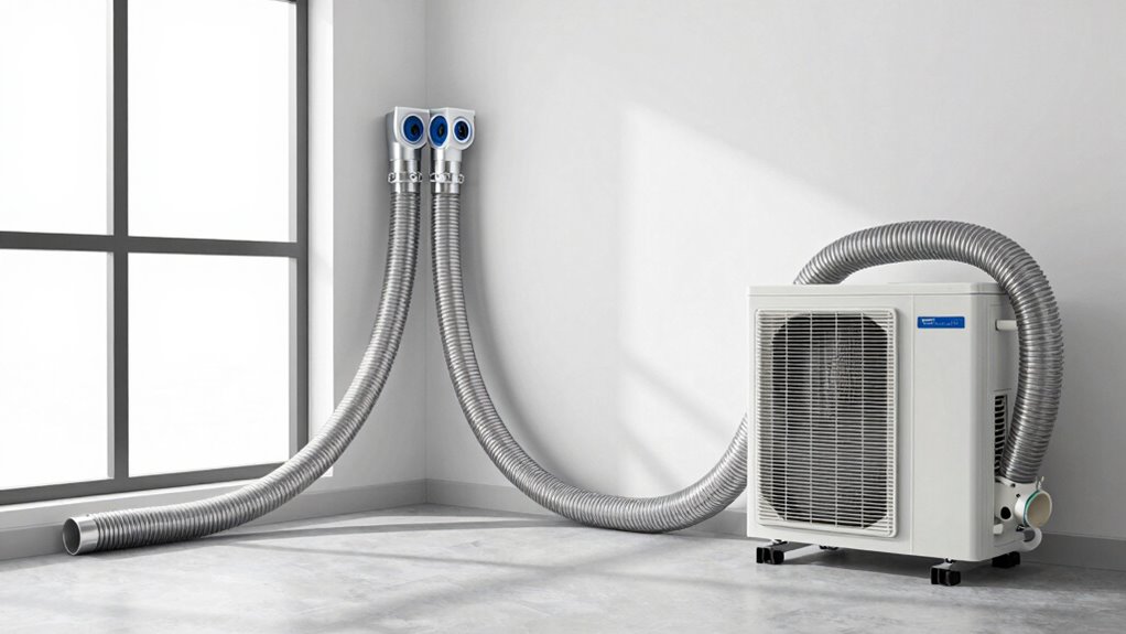 einzelnes versus doppeltes Schlauchmodell