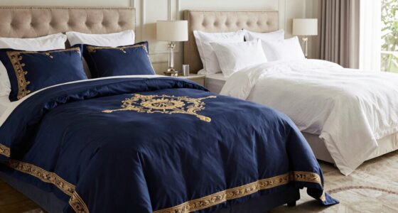 size comparison in bed