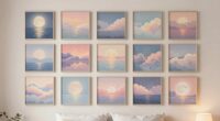 sleep themed bedroom wall art