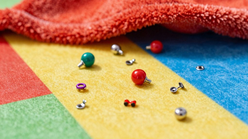 Kleine Teile und Magnetgefahren