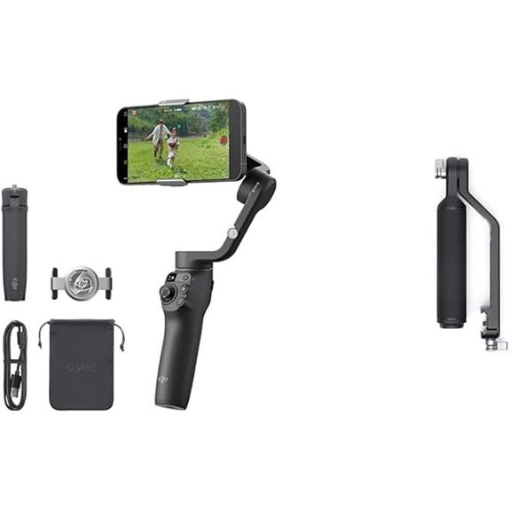 DJI Osmo Mobile 6 Gimbal-Stabilisator für Smartphones & RS-Koffergriff