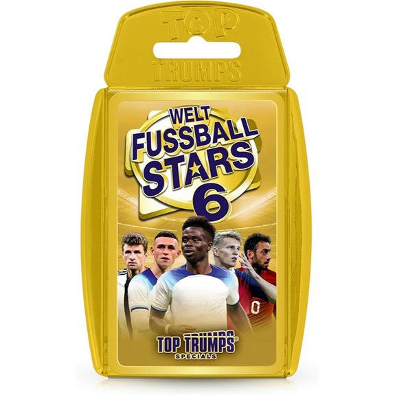 Top Trumps Wetfussballstars Kartenspiel für Kinder