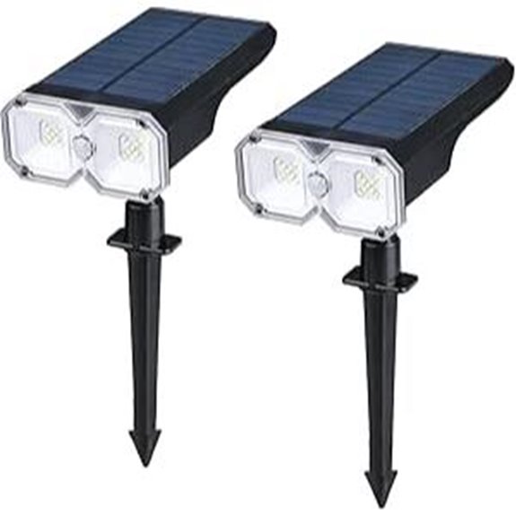 GRIFEMA Solar Gartenlaternen (2er-Pack, IP65, 5 Modi)