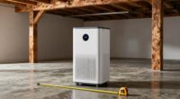square footage dehumidifier sizing