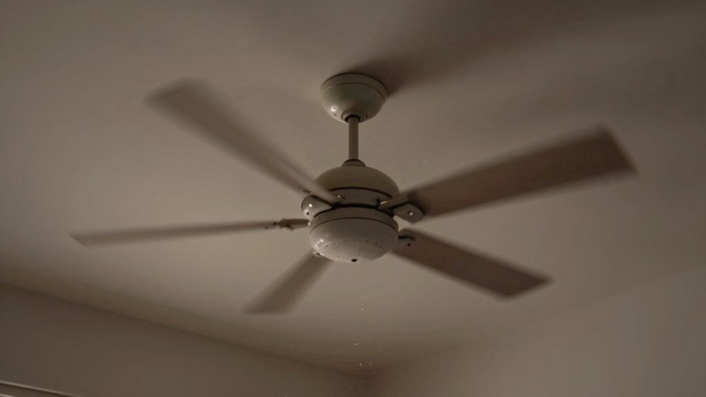 steady soothing fan hum