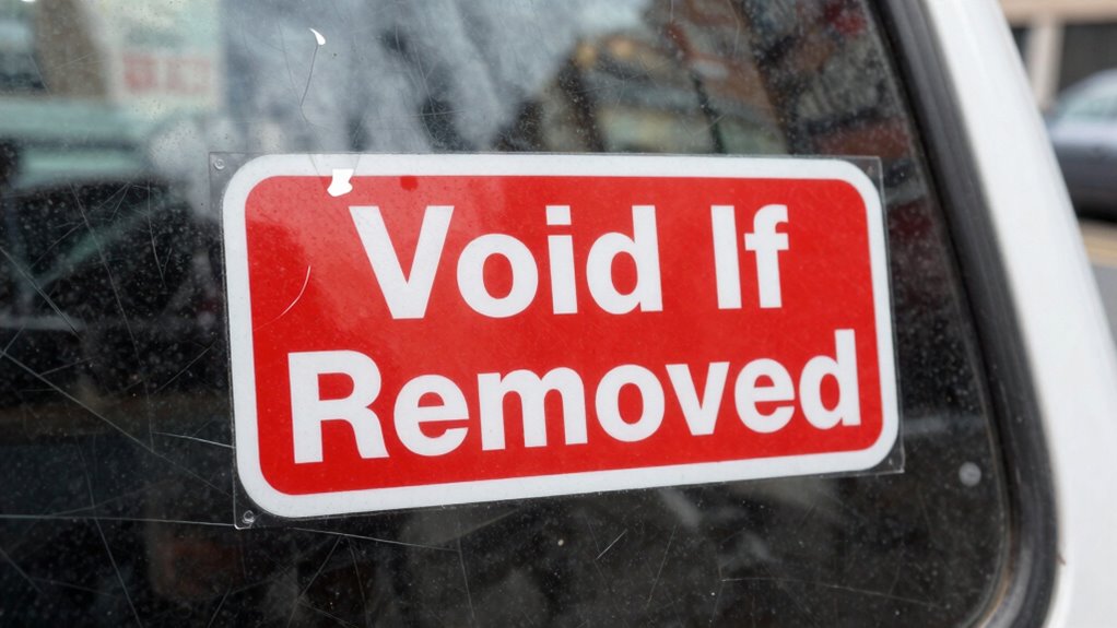sticker enforceability legal limits